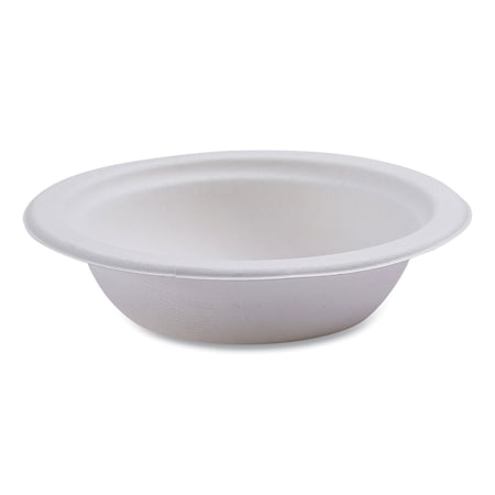Eco-Products Vanguard Renewable and Compostable Sugarcane Bowls, 12 oz, Wht, PK1000 EP-BL12NFA